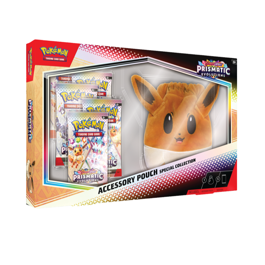 Pokémon Accessory Pouch Special Collection Prismatic Evolutions Ghost Cards