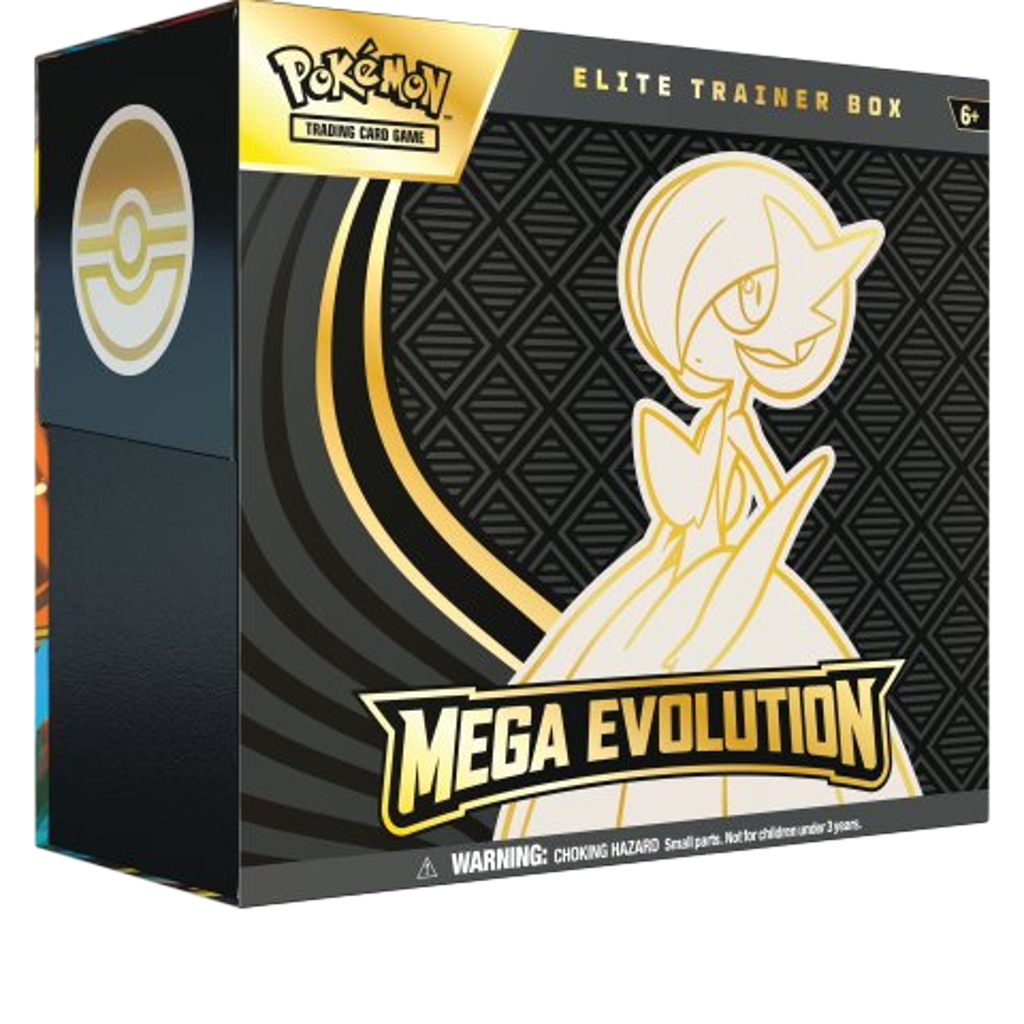 Pokémon TCG: Mega Evolution Elite Trainer Box - Lucario Ghost Cards