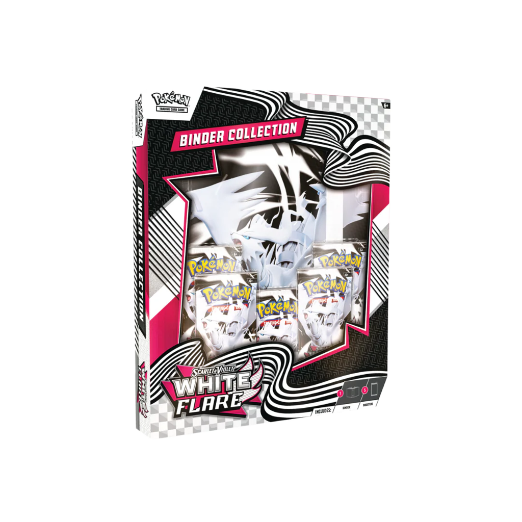 Pokémon Binder Collection White Flare Ghost Cards