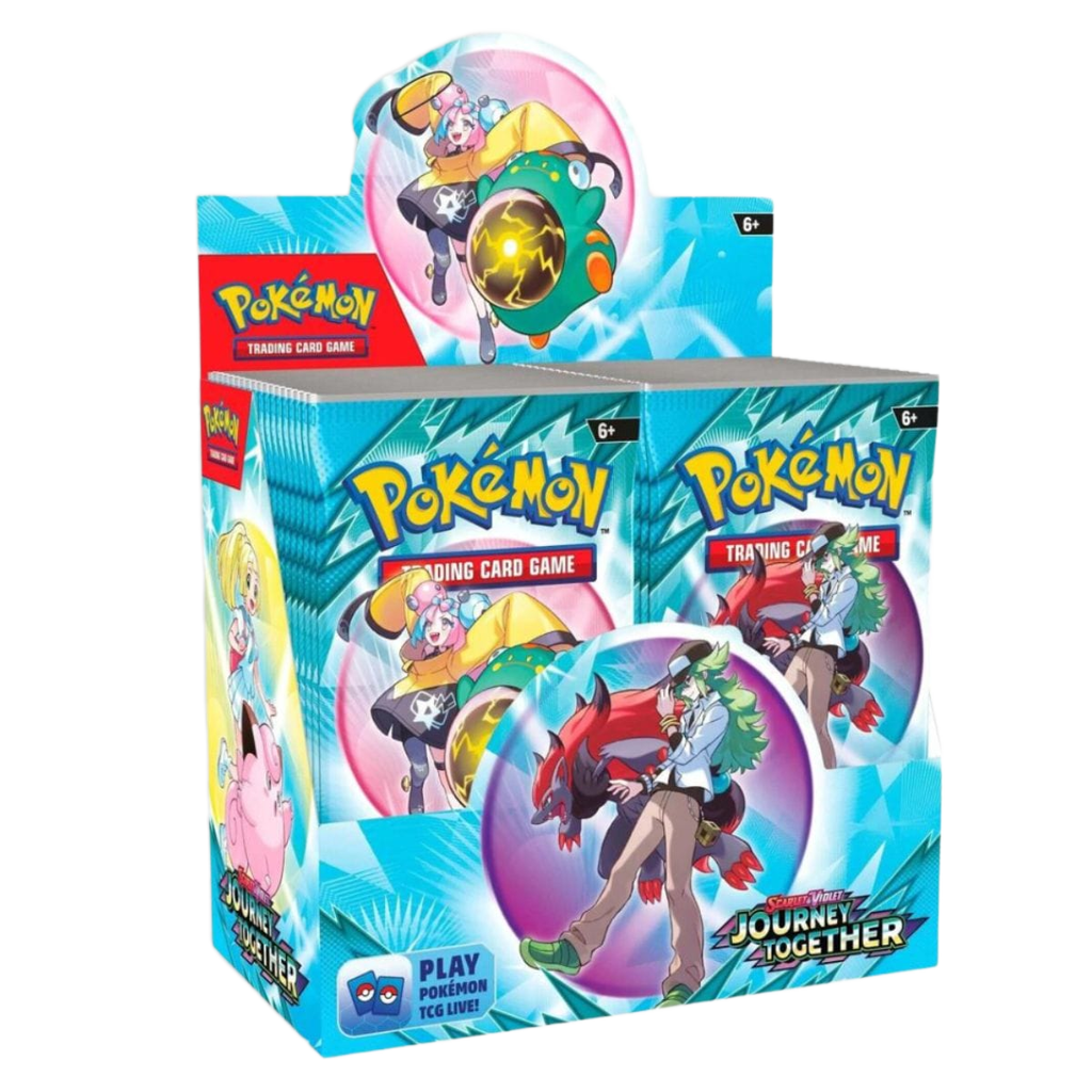 Pokémon Booster Box Journey Together Ghost Cards