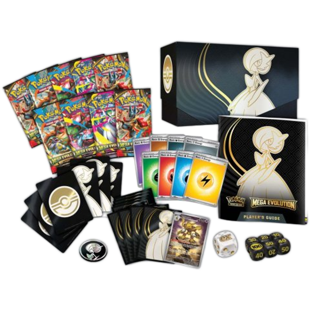Mega Evolution Elite Trainer Box - Mega Gardevoir Ghost Cards