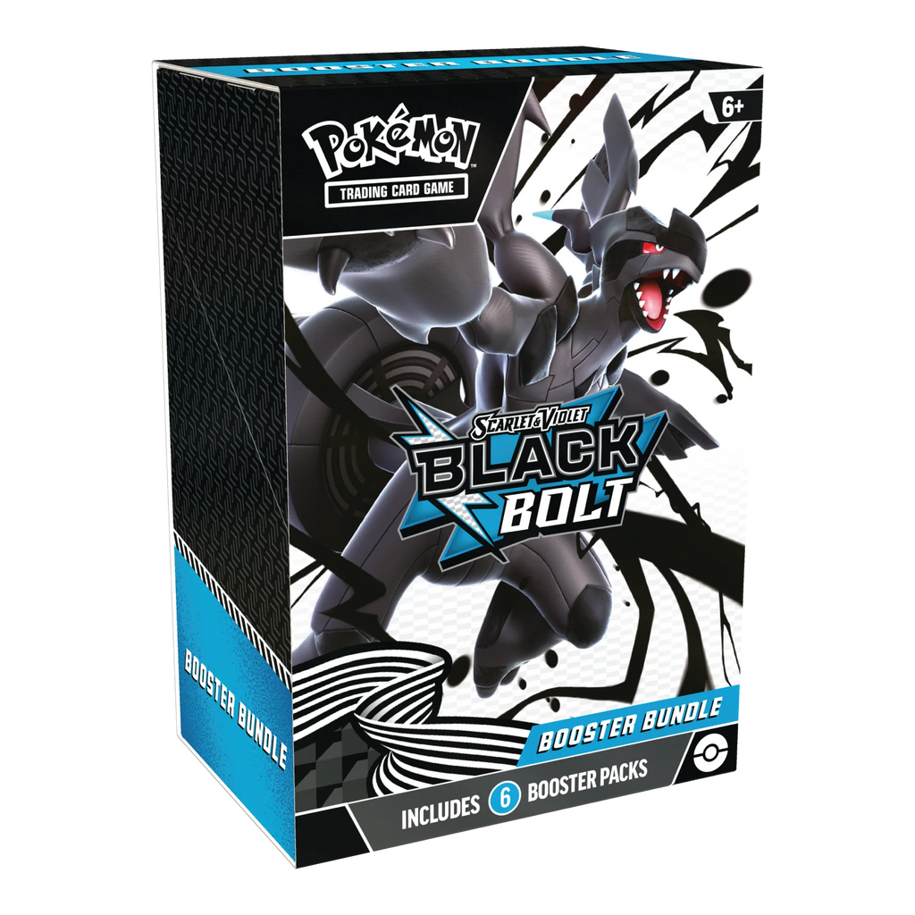 Pokémon: SV10.5 Black Bolt Booster Bundle Ghost Cards