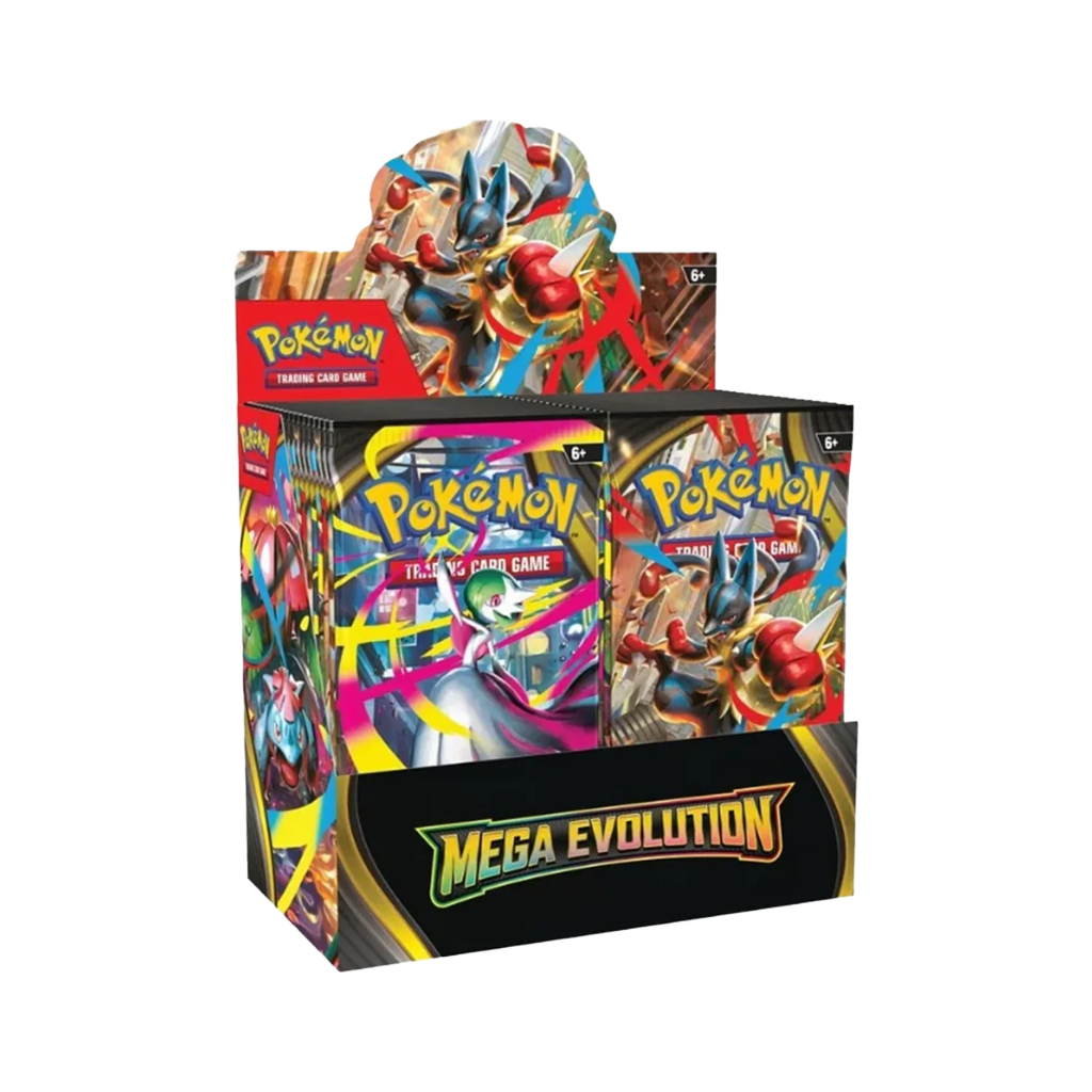 Pokémon Mega Evolution Base Booster Box Ghost Cards