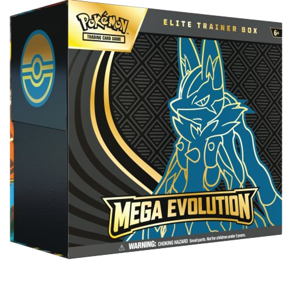 Pokémon TCG: Mega Evolution Elite Trainer Box - Lucario Ghost Cards
