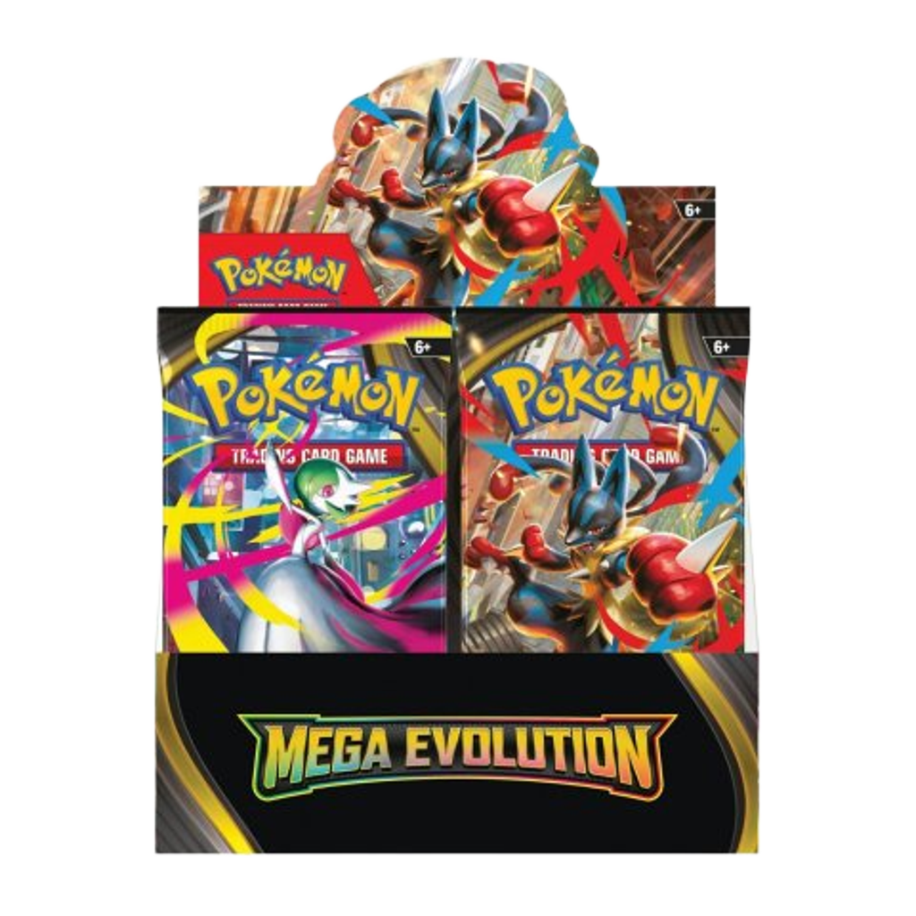 Pokémon Mega Evolution Base Booster Box Ghost Cards