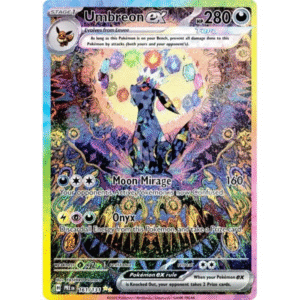 Umbreon ex 161  - Scarlet & Violet Prismatic Evolutions